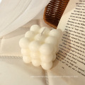Custom Wholesale 160g Cute Bubble Cube Mold Soy Wax Scented Candles